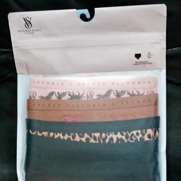 💗NWT! Comfy & Cute Victoria's Secret 5-Pk Stretch Cotton High-Leg Brief Panties - Picture 2 of 6